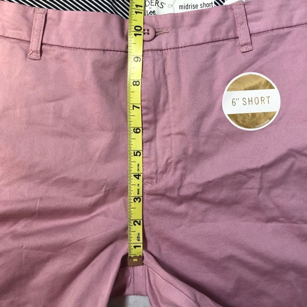 Riders by Lee Womens Mid Rise Chino Short NWT - Picture 6 of 8